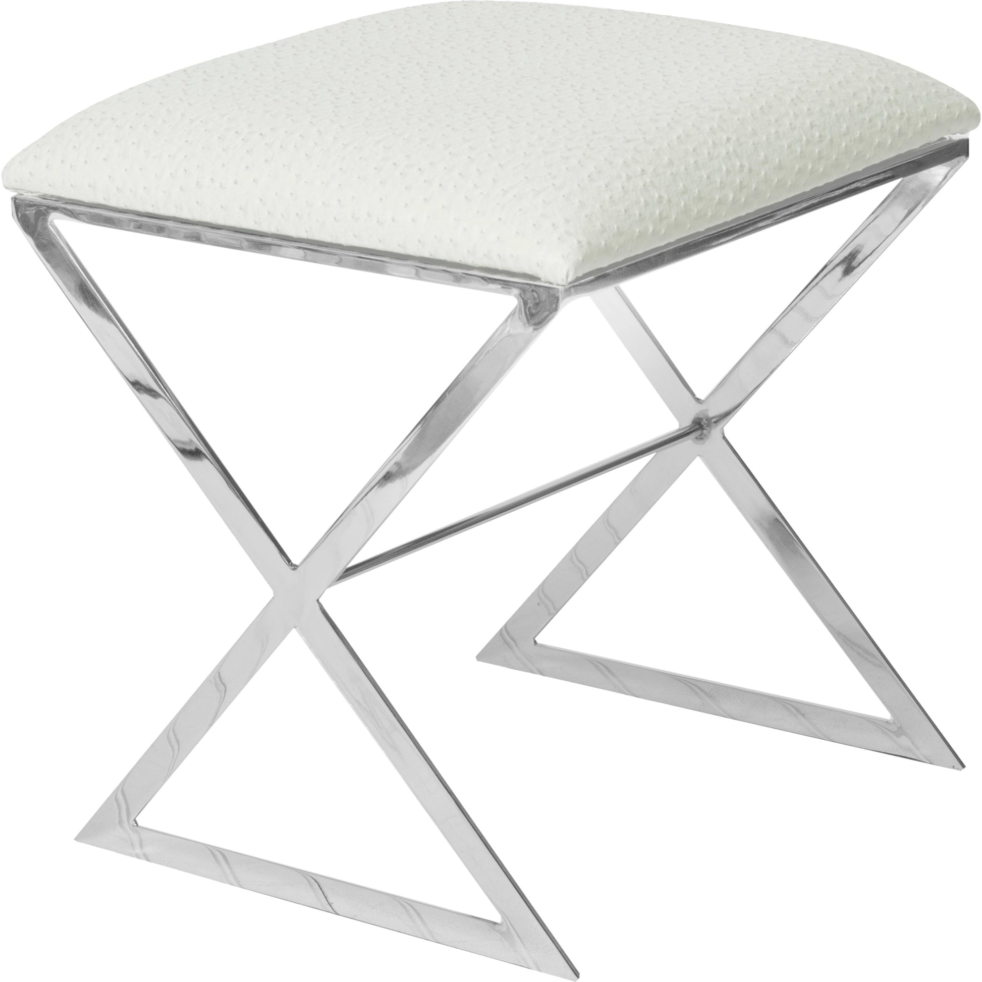 X-Leg Stool by Worlds Away. Made from unique in a modern style.