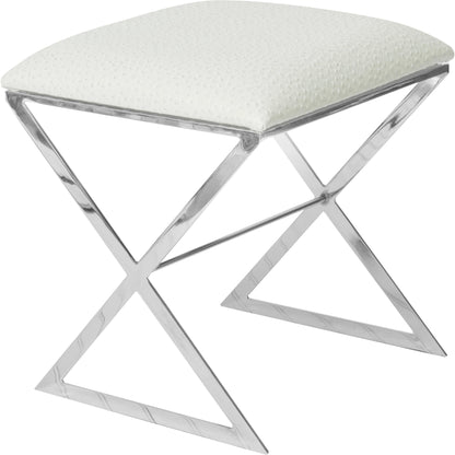 X-Leg Stool by Worlds Away. Made from unique in a modern style.
