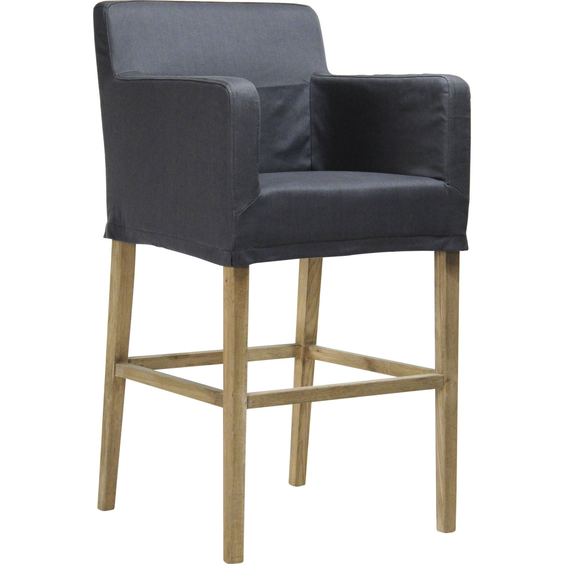Avignon Slipcover Bar Stool by Zentique. Made from unique in a modern style.