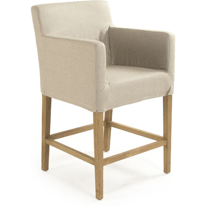 Avignon Slipcover Counter Stool by Zentique. Made from unique in a modern style.