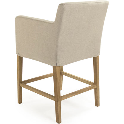 Avignon Slipcover Counter Stool by Zentique. Made from unique in a modern style.