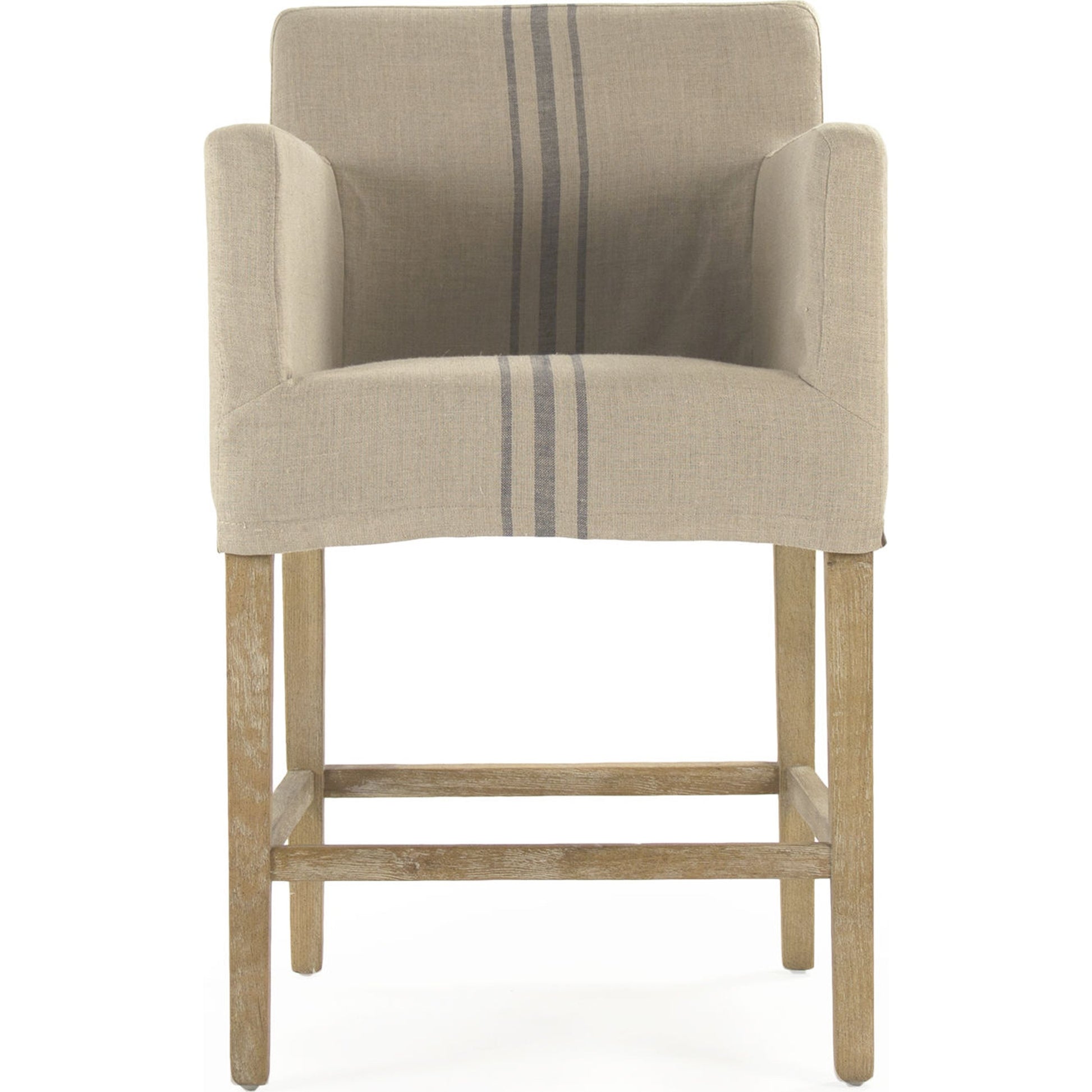 Avignon Slipcover Counter Stool by Zentique. Made from unique in a modern style.