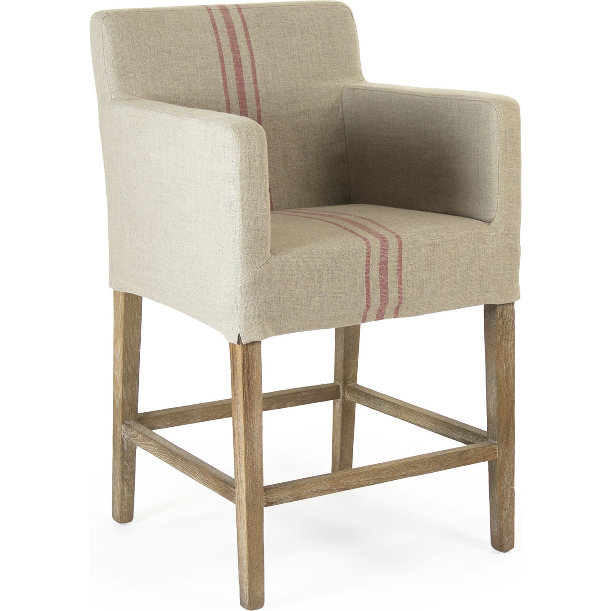 Avignon Slipcover Counter Stool by Zentique. Made from unique in a modern style.