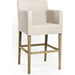 Avignon Slipcover Bar Stool by Zentique. Made from unique in a modern style.