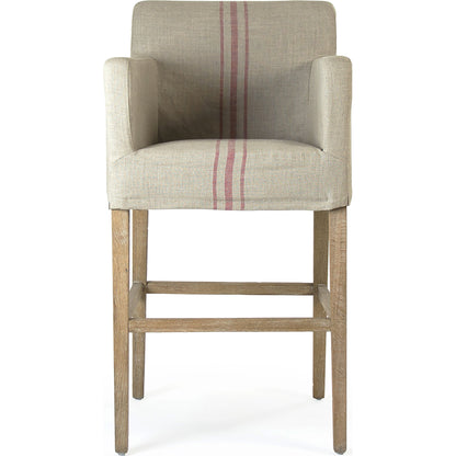 Avignon Slipcover Bar Stool by Zentique. Made from unique in a modern style.