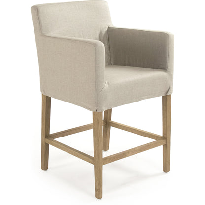 Avignon Slipcover Counter Stool by Zentique. Made from unique in a modern style.