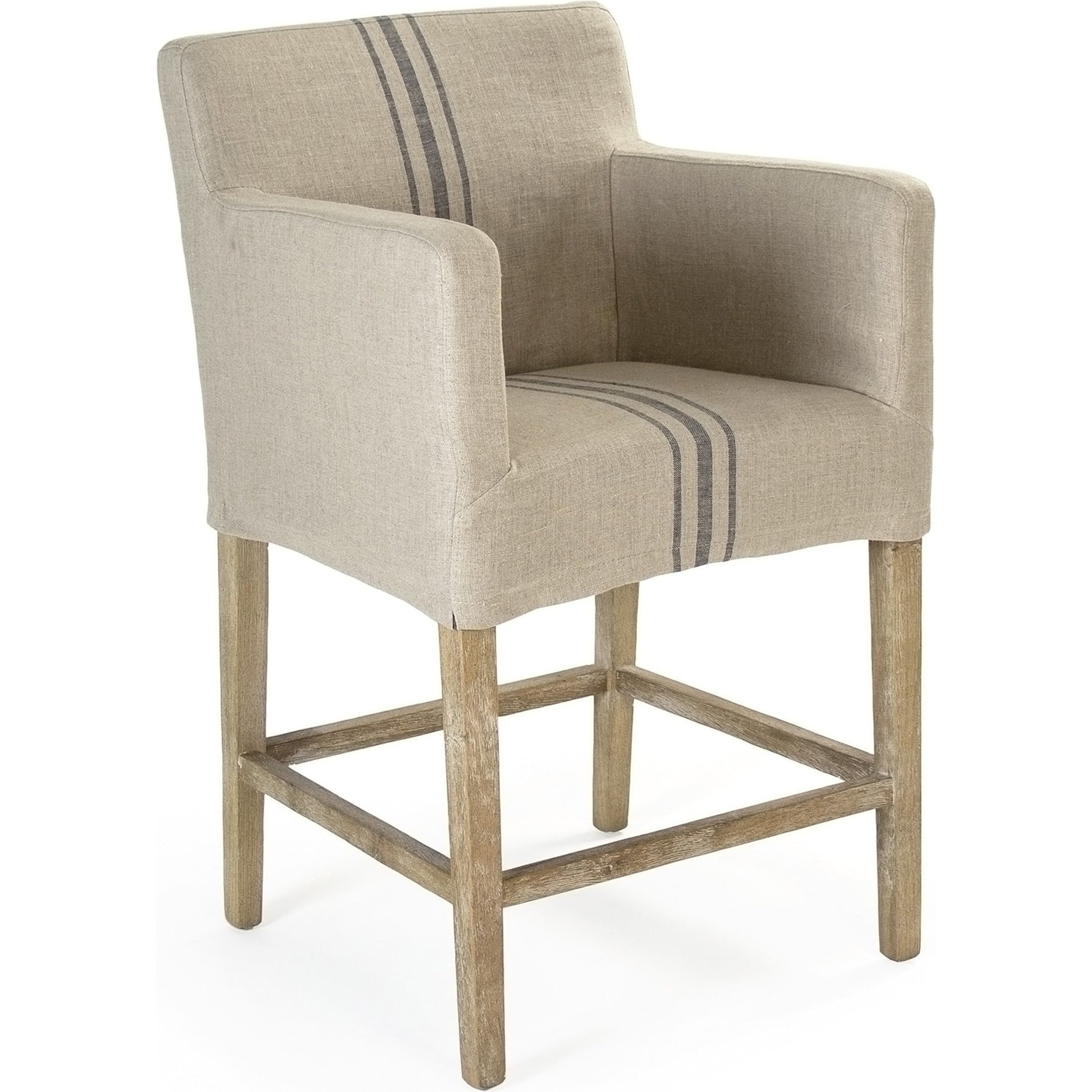 Avignon Slipcover Counter Stool by Zentique. Made from unique in a modern style.