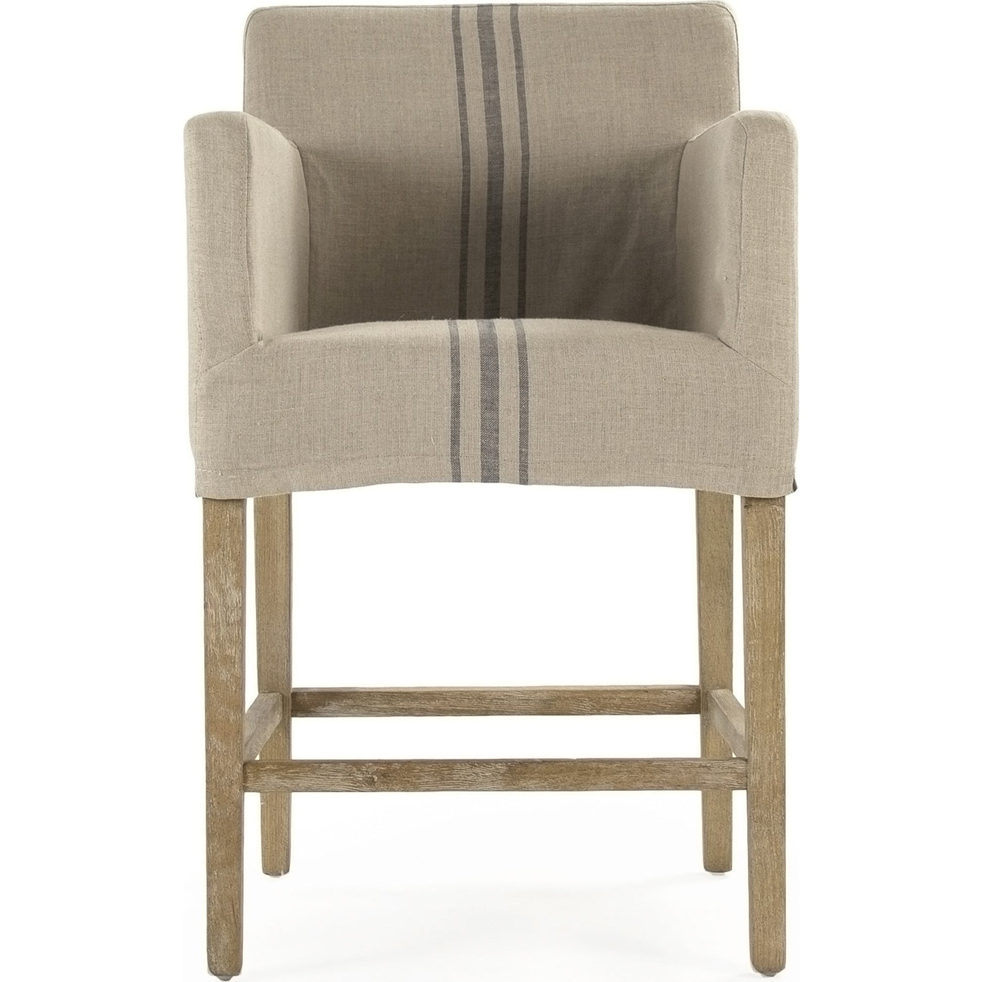 Avignon Slipcover Counter Stool by Zentique. Made from unique in a modern style.