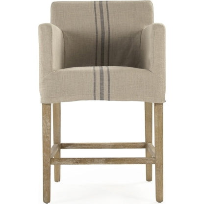 Avignon Slipcover Counter Stool by Zentique. Made from unique in a modern style.