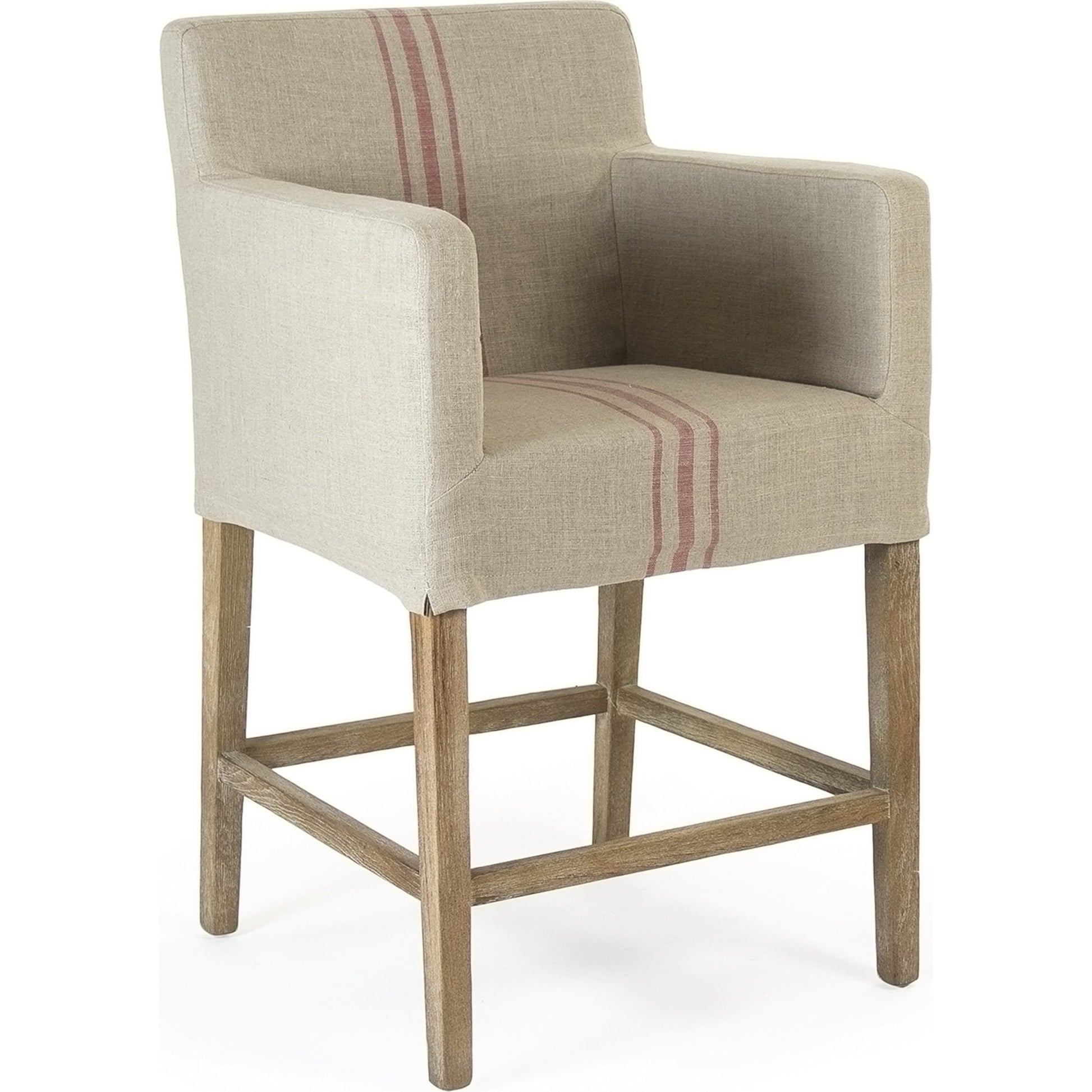 Avignon Slipcover Counter Stool by Zentique. Made from unique in a modern style.