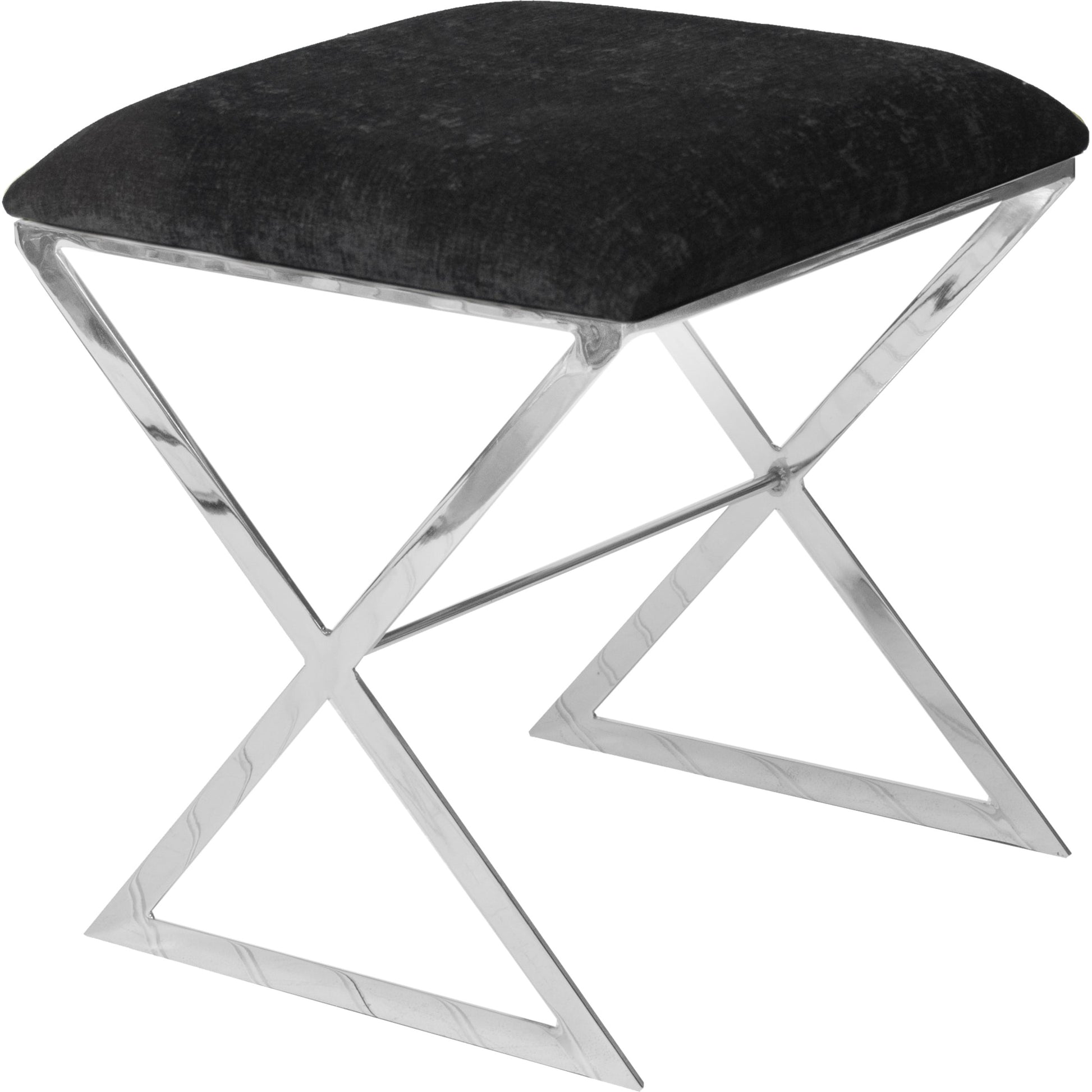 X-Leg Stool by Worlds Away. Made from unique in a modern style.