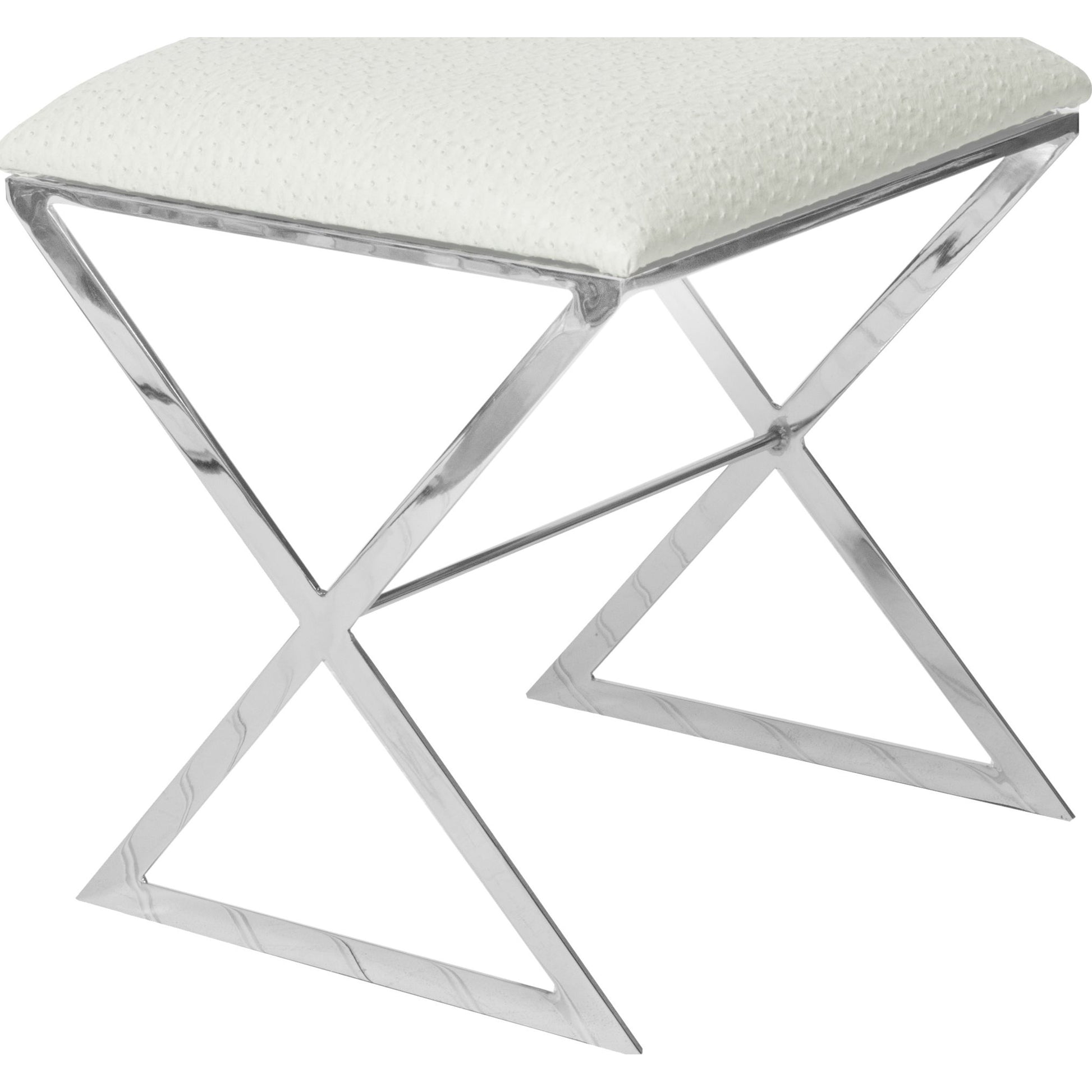 X-Leg Stool by Worlds Away. Made from unique in a modern style.