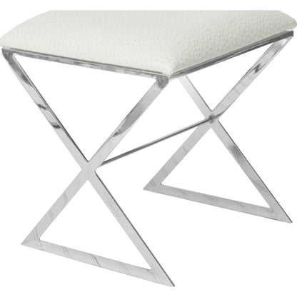 X-Leg Stool by Worlds Away. Made from unique in a modern style.
