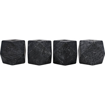 Polyhedron Decorative Candle Holder (Set of 4) by Noir. Made from unique in a modern style.