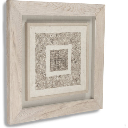 Abstract Paper Dark Framed Art by Zentique in fir wood, glass. Made from pine wood, mdf, glass in a modern style.