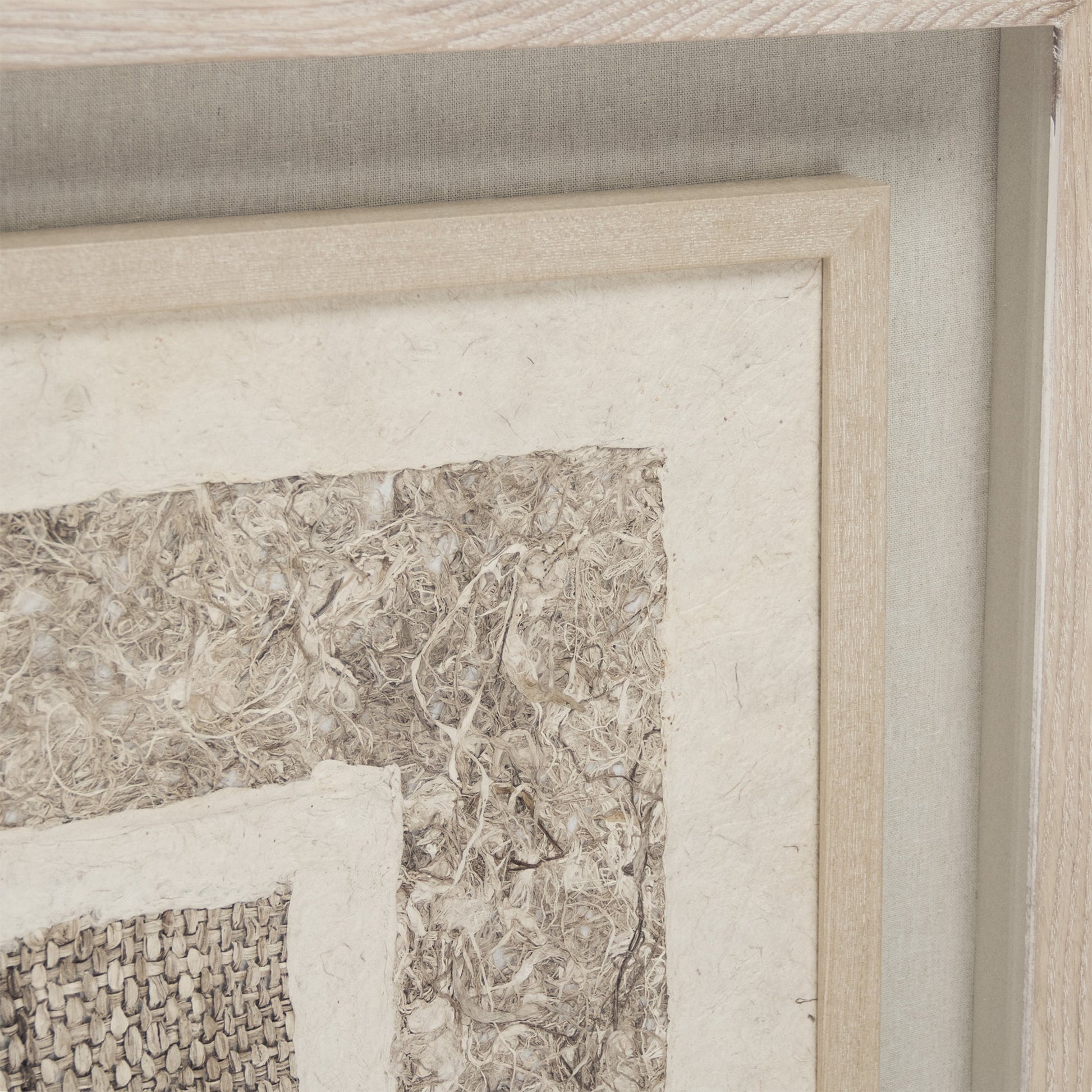 Abstract Paper Dark Framed Art by Zentique in fir wood, glass. Made from pine wood, mdf, glass in a modern style.