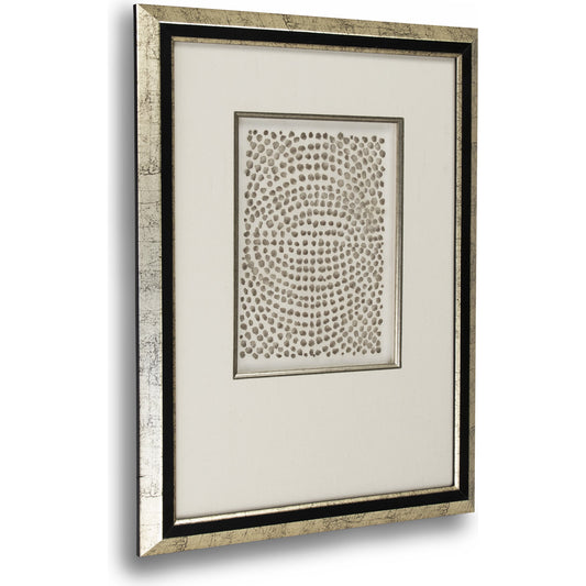 Asymmetrical Framed Art by Zentique in natural and pine wood, glass. Made from pine wood, glass in a transitional style.