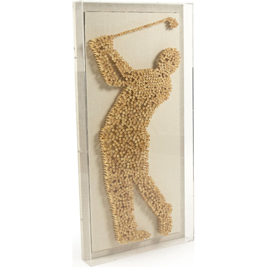 Framed Art by Zentique in neutral background and acrylic, wood, linen. Made from pine wood, glass in a modern style.