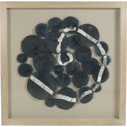 Abstract Shell Wall Art by Zentique. Made from unique in a modern style.