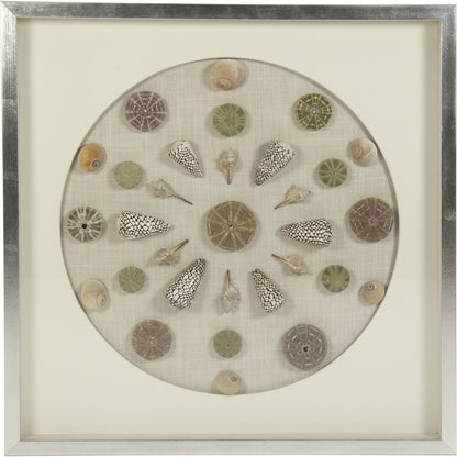 Abstract Shell Wall Art by Zentique. Made from unique in a modern style.