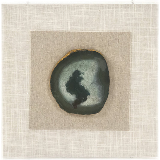 Geode Acrylic Framed Wall Art by Zentique in acrylic, geode, mdf. Made from acrylic, geode, mdf in a coastal style.
