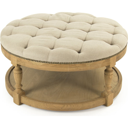 Tammy Ottoman by Zentique. Made from unique in a traditional style.