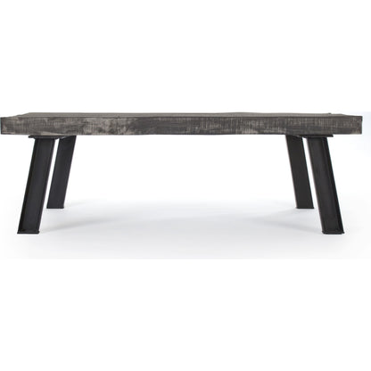 Mason Coffee Table by Zentique in weathered and oak, iron. Made from oak, iron in a modern style.