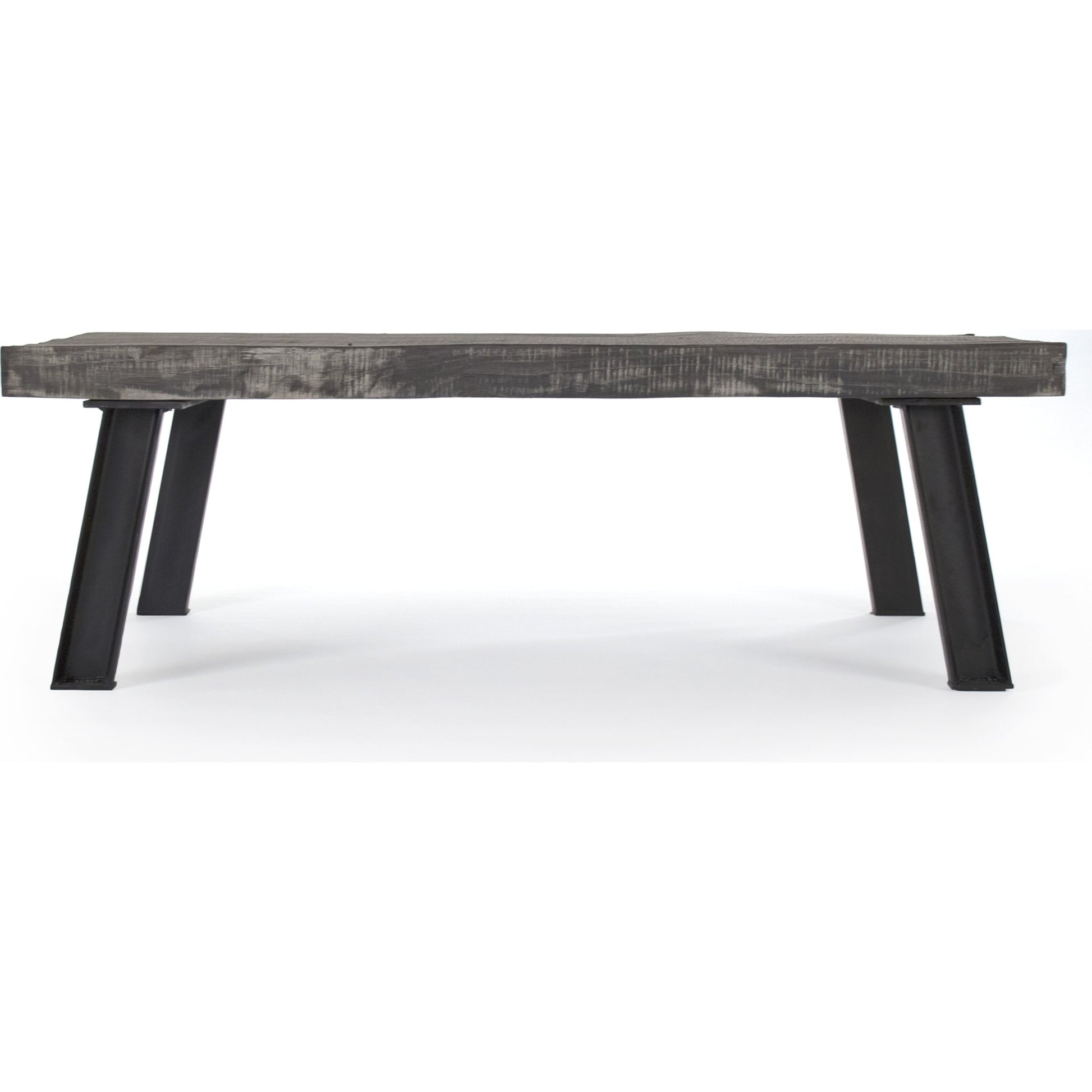 Mason Coffee Table by Zentique in weathered and oak, iron. Made from oak, iron in a modern style.
