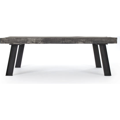 Mason Coffee Table by Zentique in weathered and oak, iron. Made from oak, iron in a modern style.