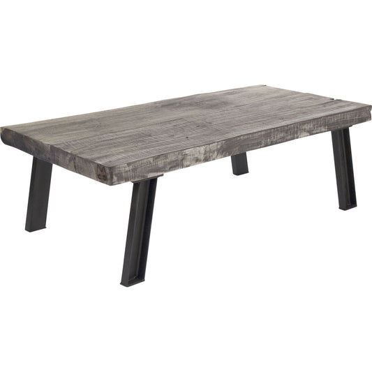 Mason Coffee Table by Zentique in weathered and oak, iron. Made from oak, iron in a modern style.