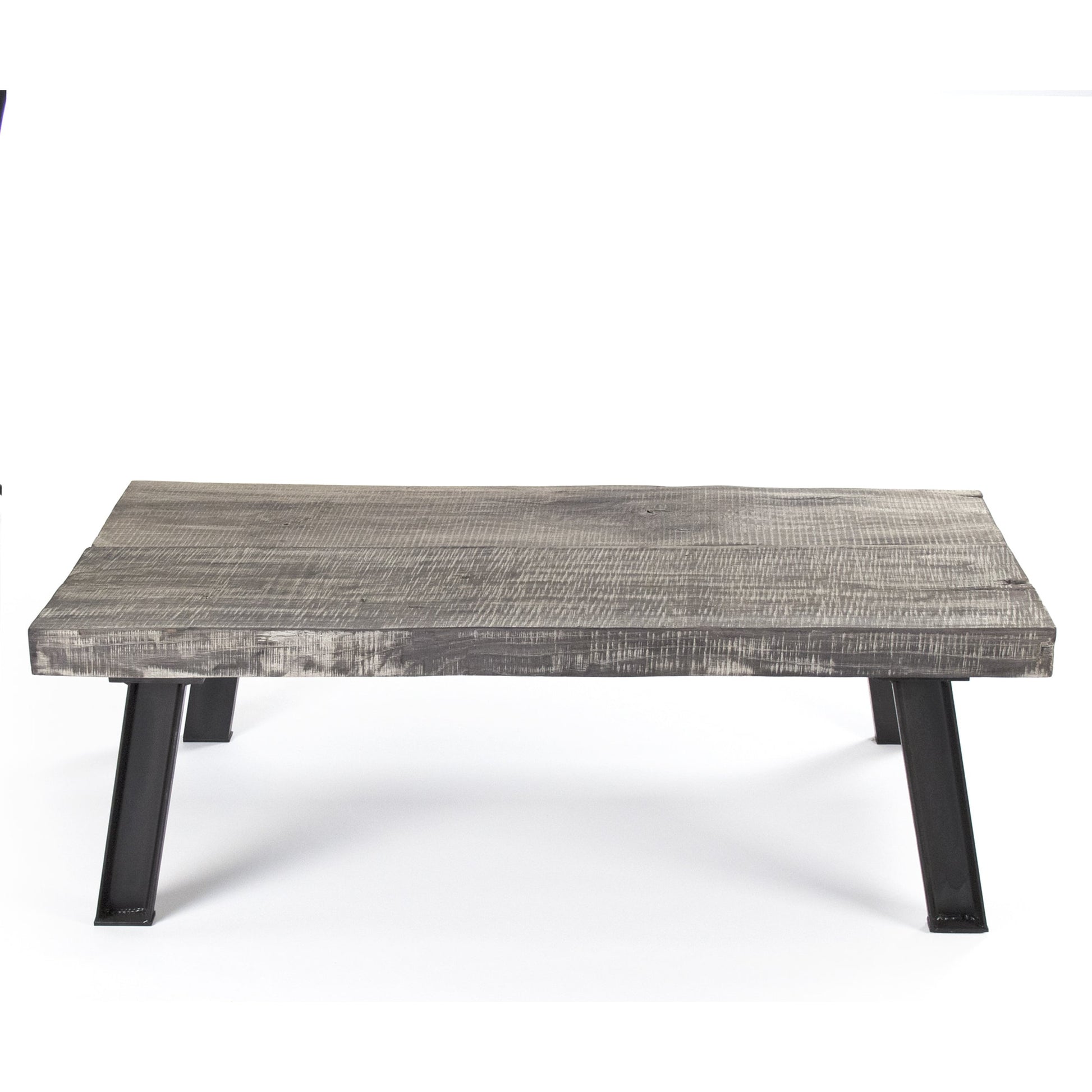 Mason Coffee Table by Zentique in weathered and oak, iron. Made from oak, iron in a modern style.