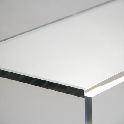 Cleon Acrylic Console by Zentique in clear and acrylic. Made from unique in a modern style.