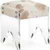 Tan, White Spotted Cowhide