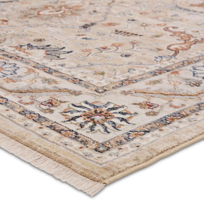 Zefira ZFA19 Rug by Jaipur Living in beige, orange. Made from 100% polypropylene in a unique style.