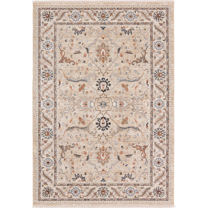 Zefira ZFA19 Rug by Jaipur Living in beige, orange. Made from 100% polypropylene in a unique style.