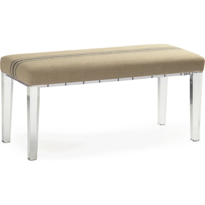 Emma Bench by Zentique in acrylic. Made from unique in a modern style.