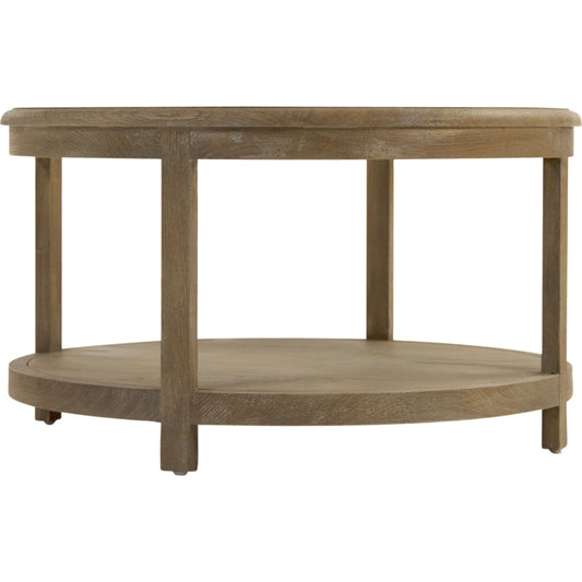 Odo Coffee Table by Zentique in brown, clear and oak, glass. Made from unique in a transitional style.