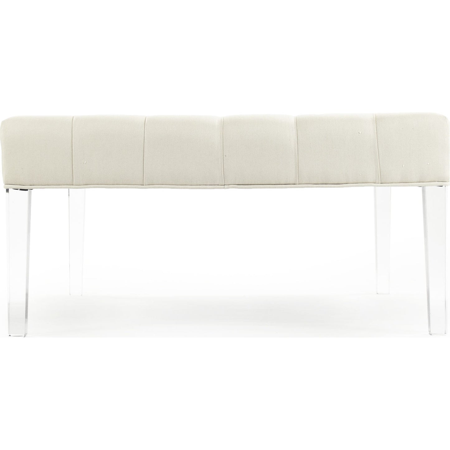 001 S-338174 | Additional Silo | Raylen Ottoman by Zentique in cream cotton and acrylic. Made from unique in a modern style.
