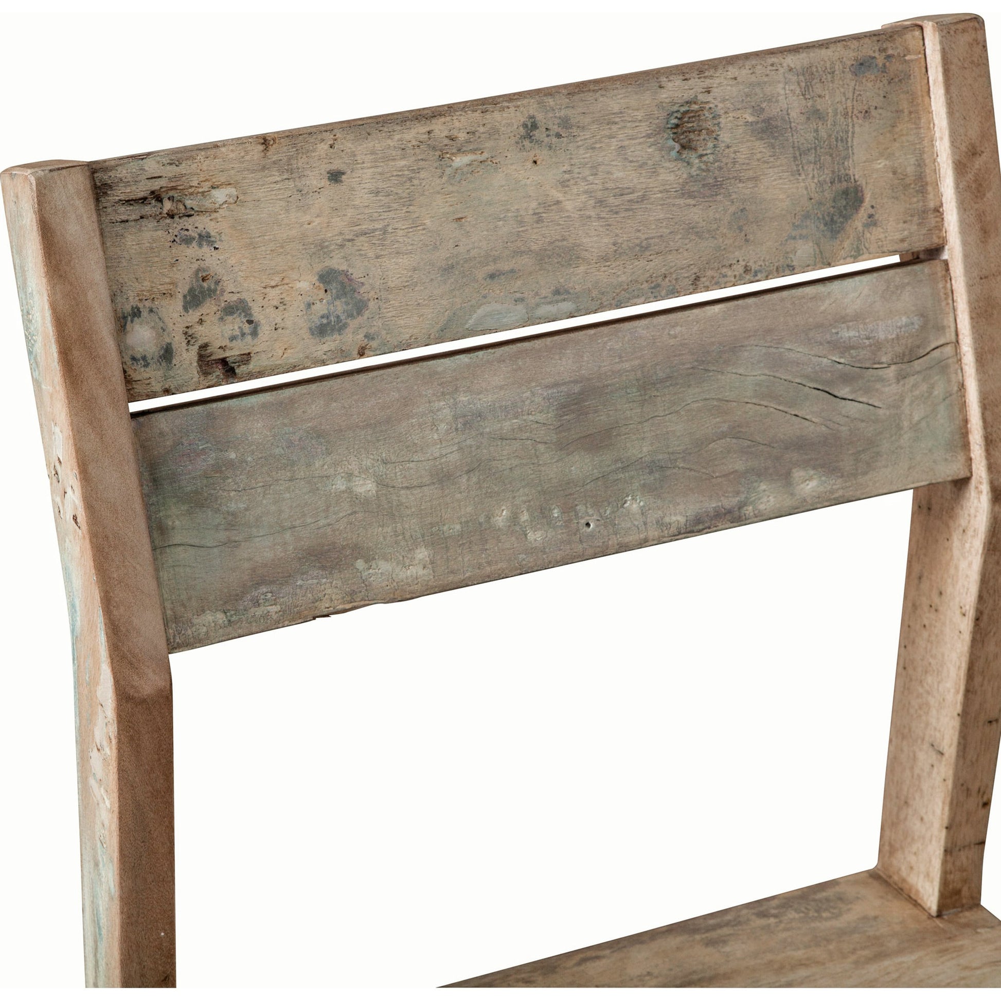 Cordoba Dining Chairs by World Interiors in teal and vintage teal. Made from teak wood in a cottage & farmhouse style.