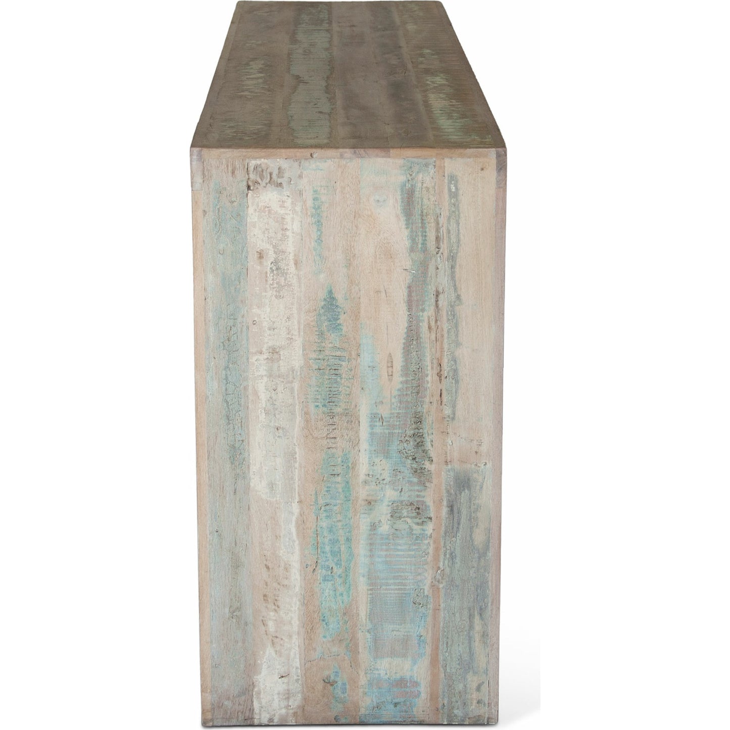 004 SR-876961 | Additional Silo | Cordoba Gathering Table and Stools by World Interiors in teal and vintage teal. Made from teak wood in a cottage & farmhouse style.