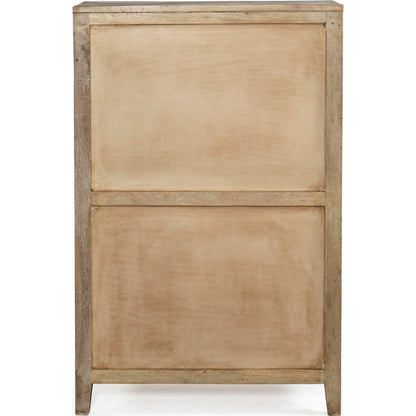 Cordoba Chest by World Interiors in teal and vintage teal, antique nickel. Made from teak wood, iron in a eclectic & global style.