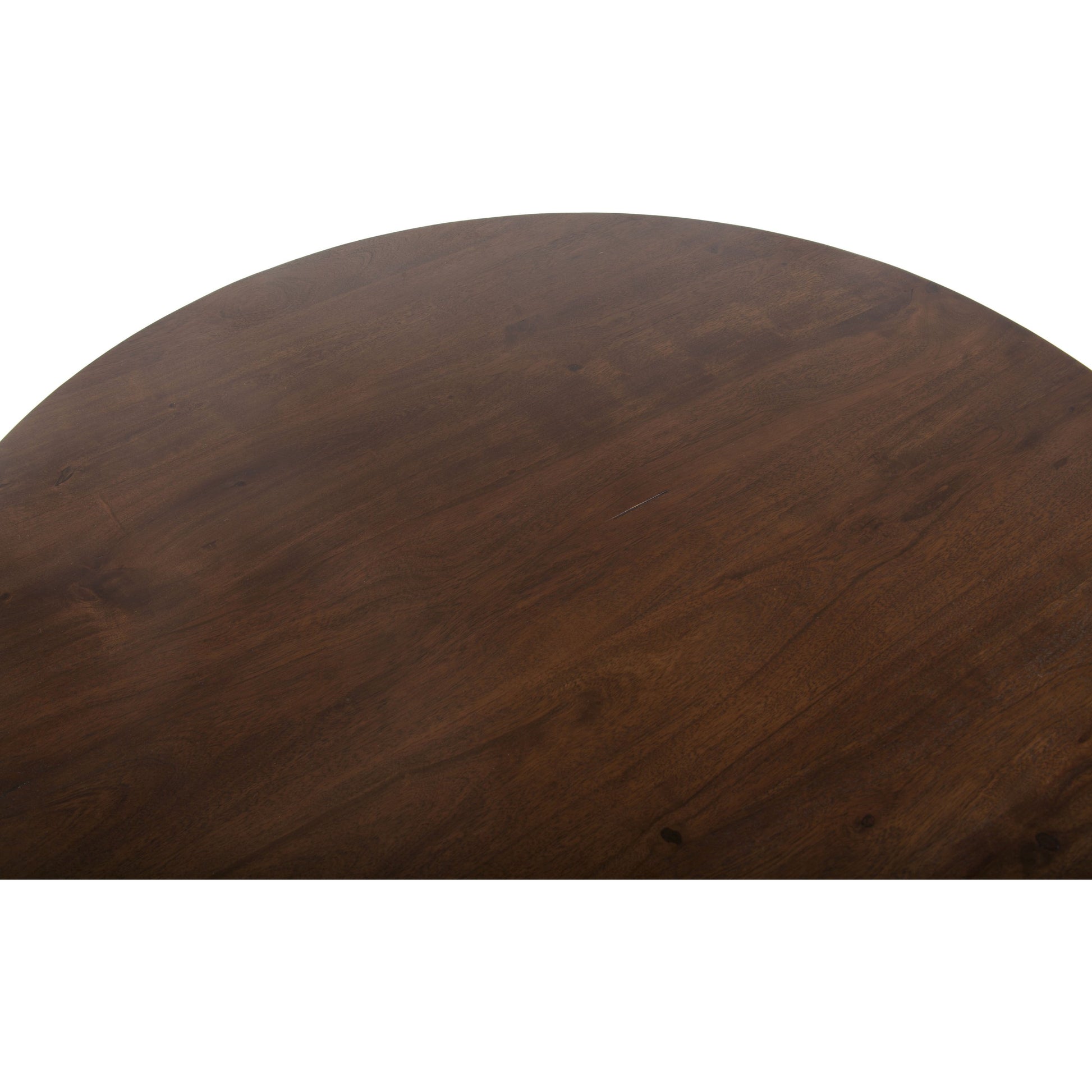 Amici Adjustable Dining Table by World Interiors in brown and walnut, antique zinc. Made from acacia wood, iron in a rustic style.