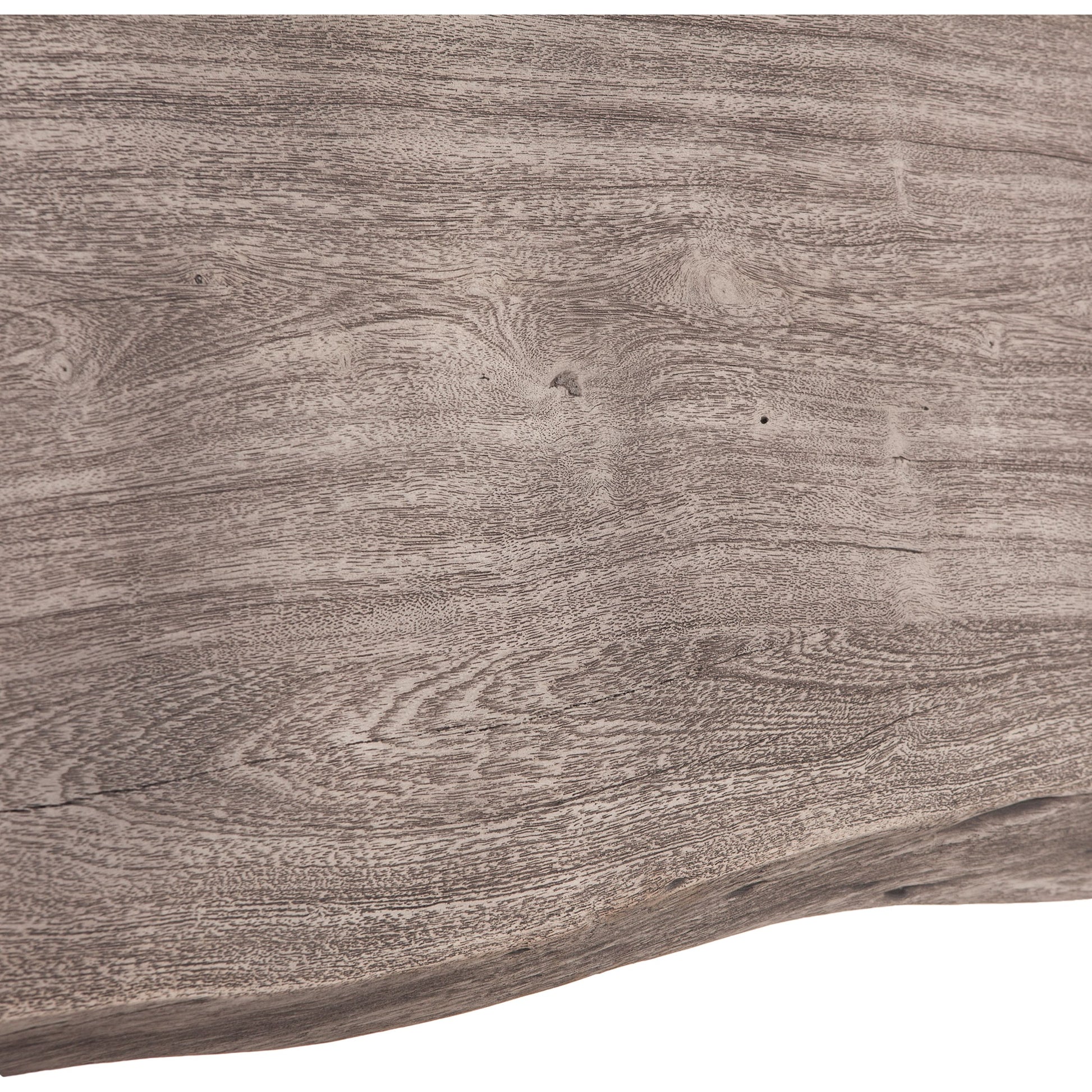 Nottingham Bed by World Interiors in brown and walnut, antique zinc. Made from acacia wood, iron in a rustic style.