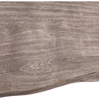 Nottingham Bed by World Interiors in brown and walnut, antique zinc. Made from acacia wood, iron in a rustic style.