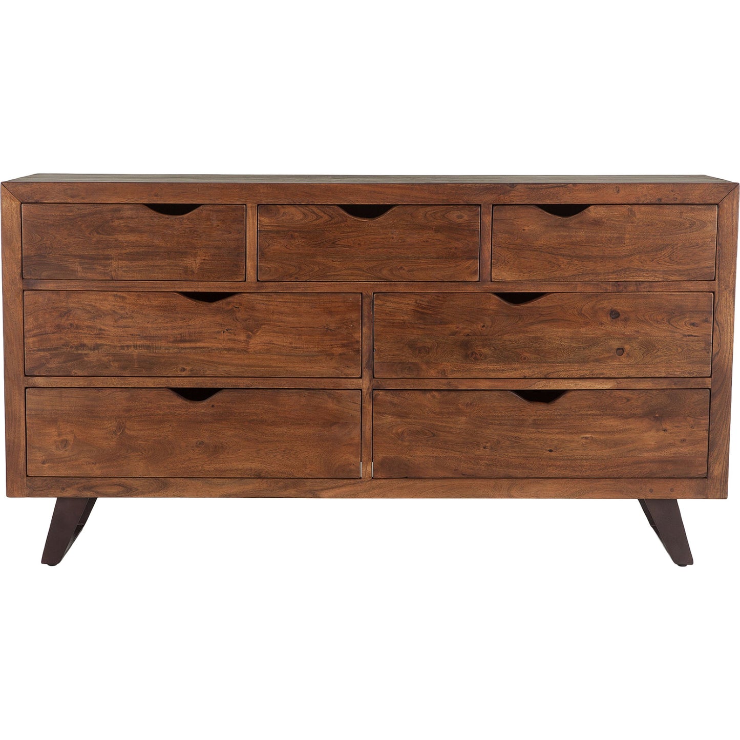 002 SR-877054 | Additional Silo | Nottingham Dresser by World Interiors in brown and walnut, antique zinc. Made from acacia wood, iron in a rustic style.
