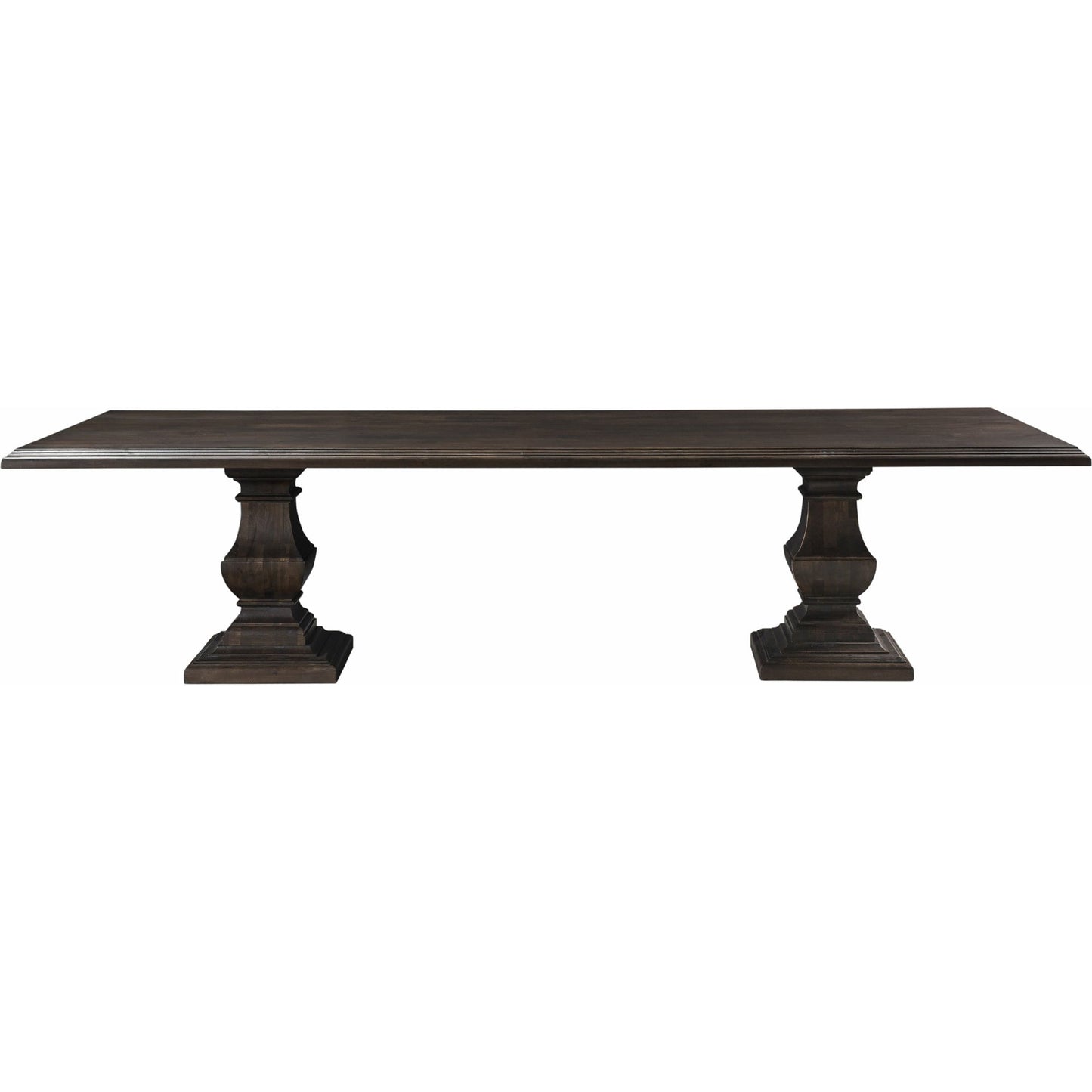 003 SR-877165 | Additional Silo | Toulon Vintage Brown Dining Table by World Interiors in dark brown and vintage brown. Made from mango wood in a traditional style.