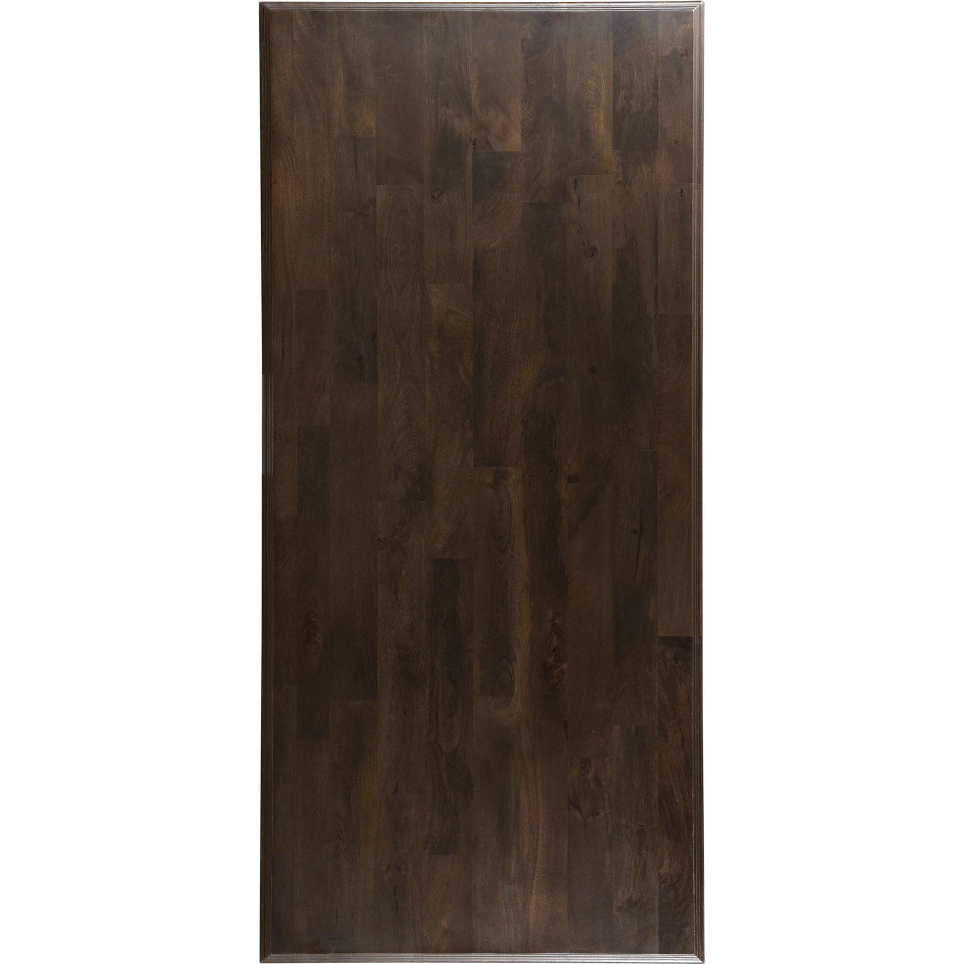 Toulon Vintage Brown Dining Table by World Interiors in dark brown and vintage brown. Made from mango wood in a traditional style.