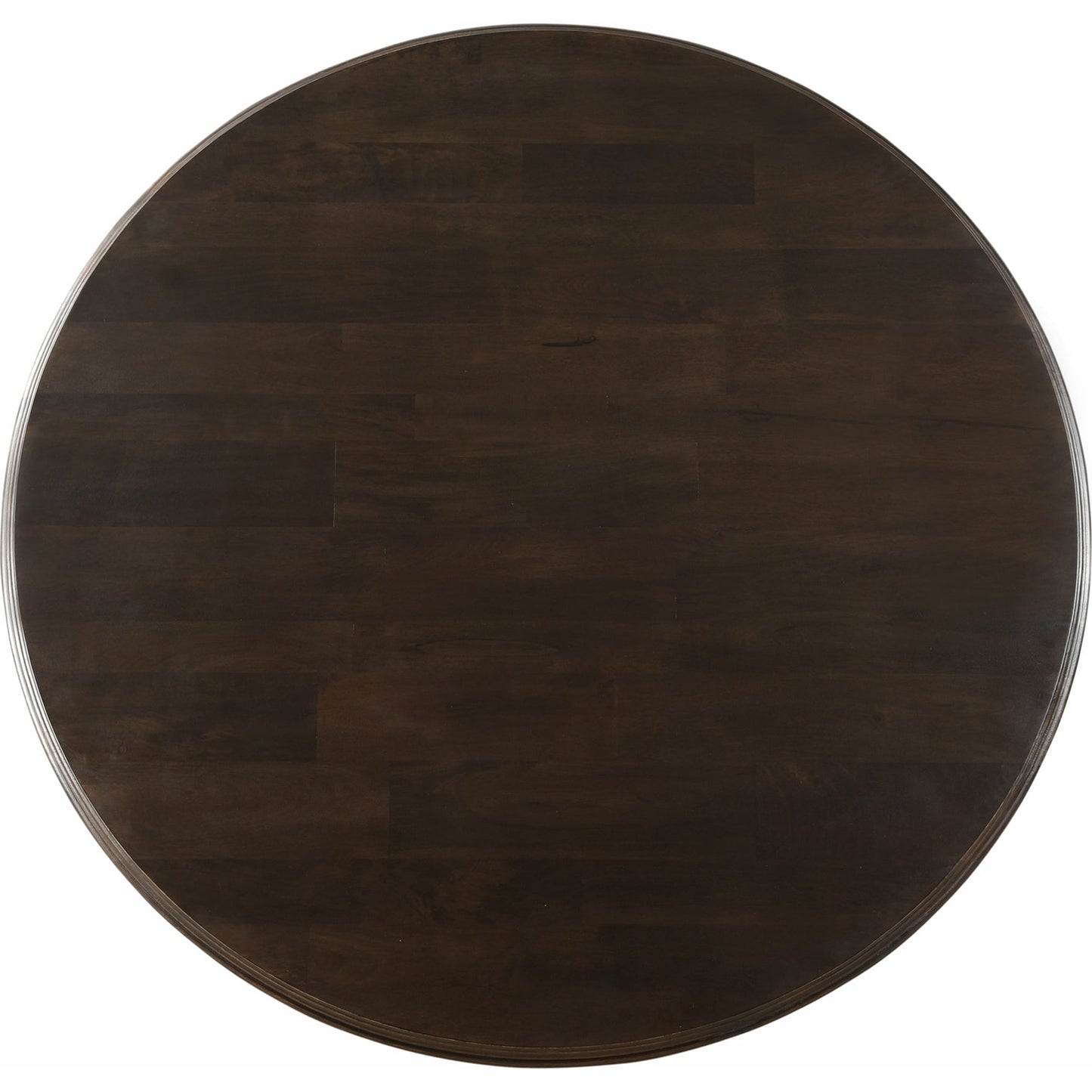 009 SR-877169 | Additional Silo | Toulon Round Dining Table by World Interiors in dark brown and vintage brown. Made from mango wood in a transitional style.