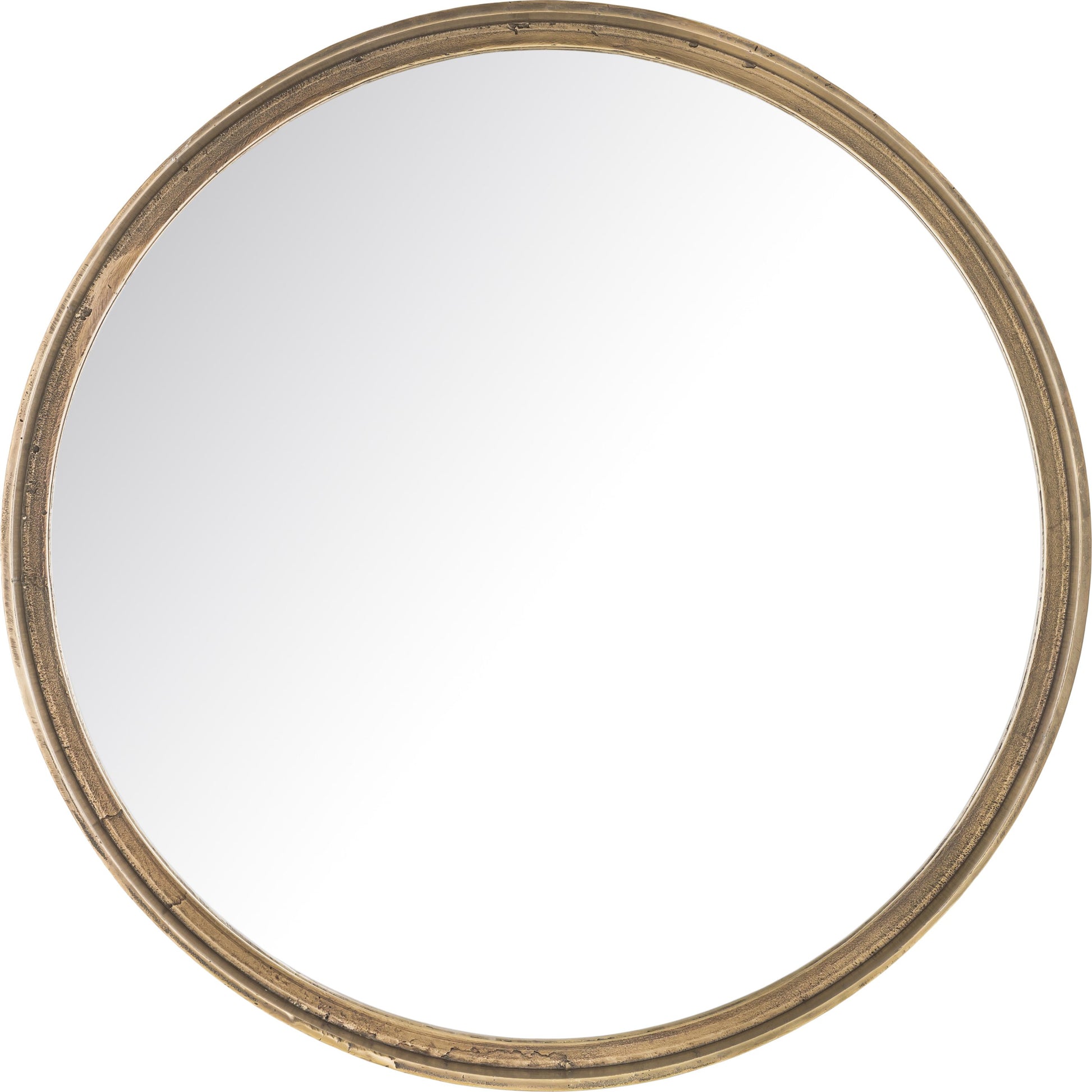 Winchester Mirror by Moe's Home Collection in antique. Made from aluminum, glass, mdf, iron, metal in a modern style.