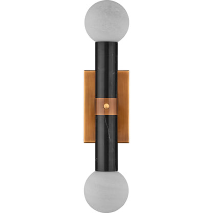 Beatrix Bath Wall Sconce by Currey and Company. Made from unique in a modern style.